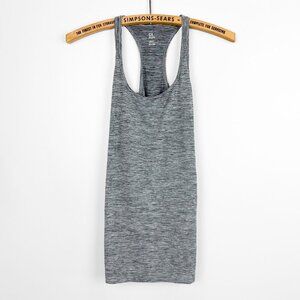 GAP Fit Womens Athletic Yoga Tank Top Heather Grey XS